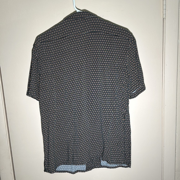 Express Men Pattern Button Up - Picture 2 of 3